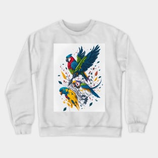 Birds of Paradise Crewneck Sweatshirt